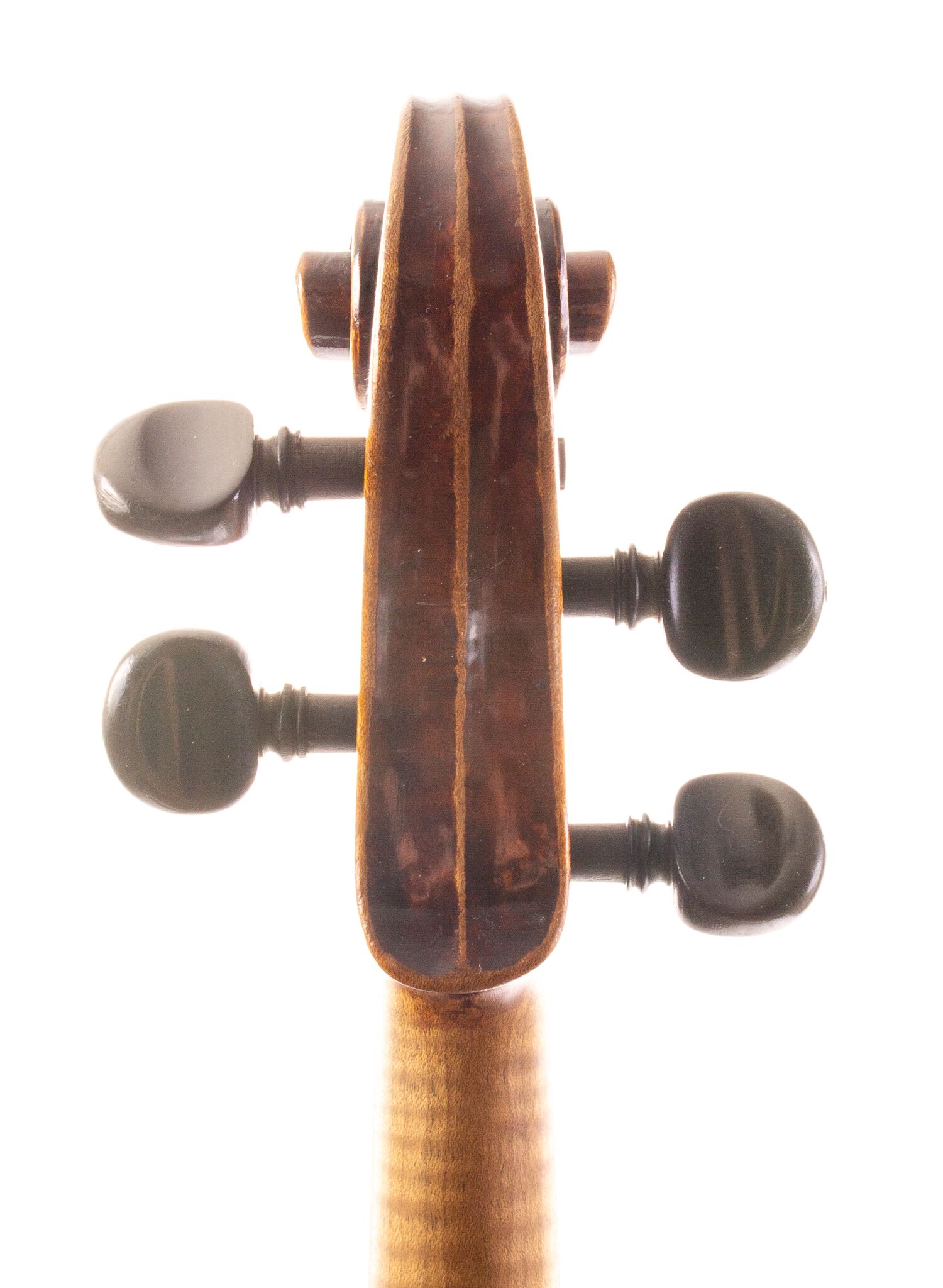 German Violin repaired AE Fisher – circa 1800 1-3