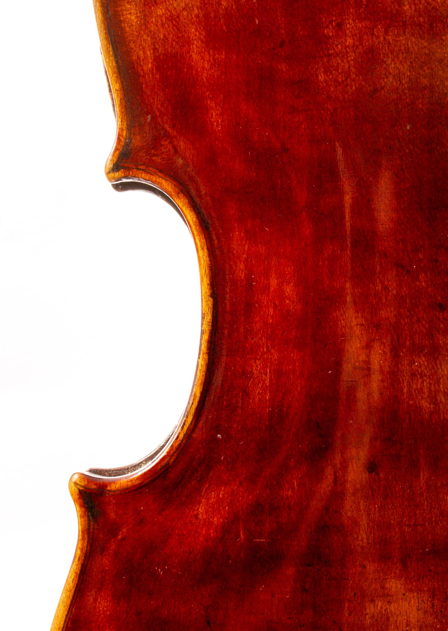 German Violin repaired AE Fisher – circa 1800 1-4-2