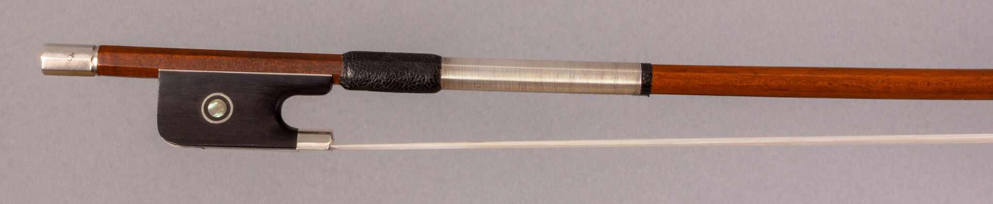 Victor François Fétique Violin Bow Silver Mounted-16