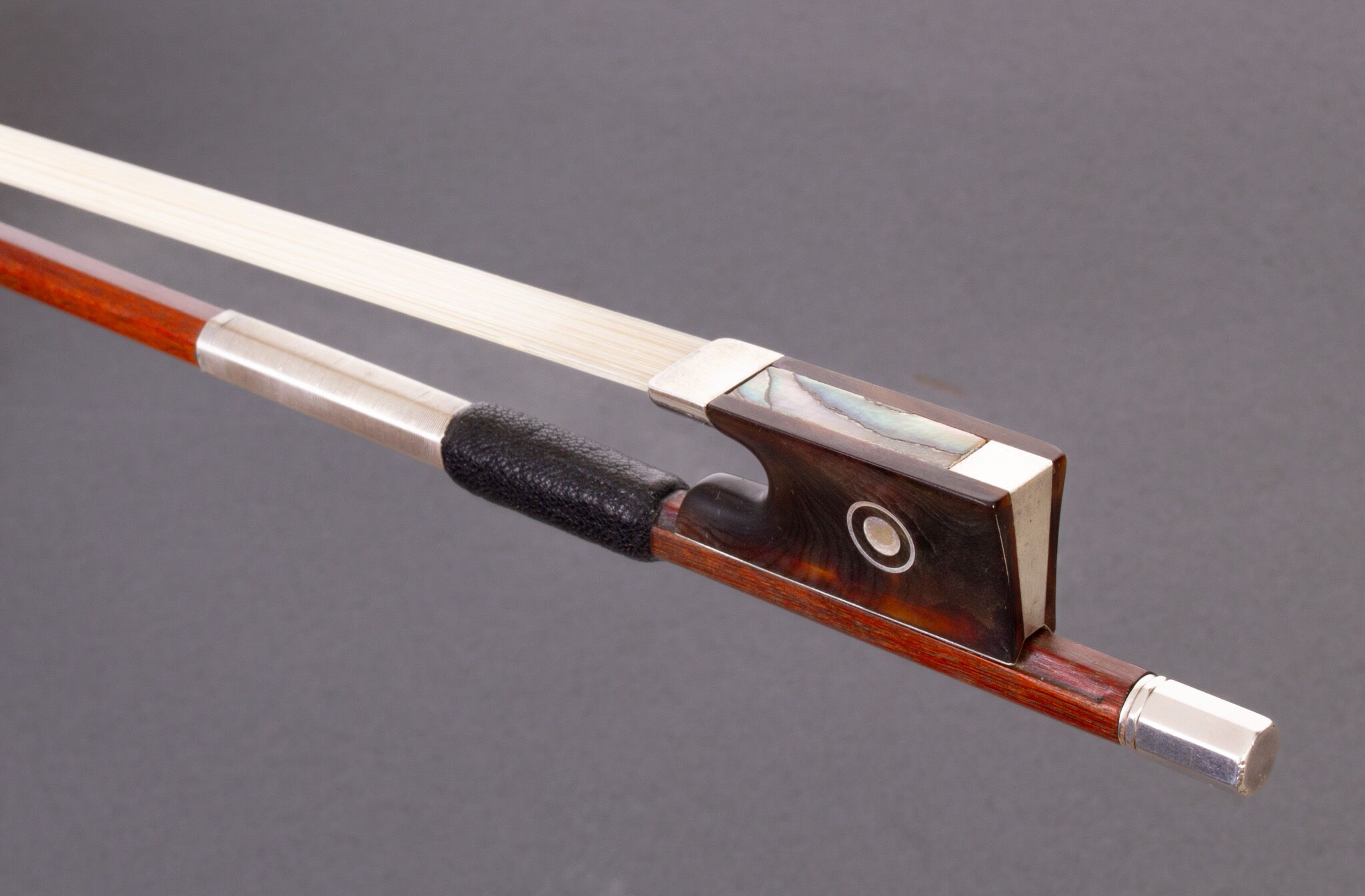 Bernard Ouchard Violin Bow - Tortoise Frog B-2