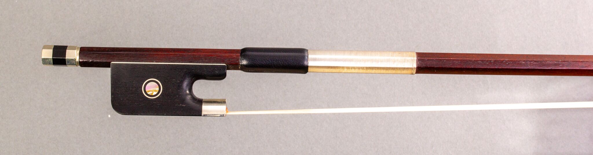 H.R. Pfretzschner Silver Mounted Cello Bow 86,75-2-2