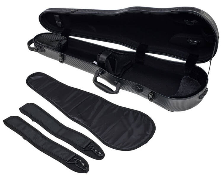 GEWAPURE 1 GEWAPURE 1.8 Polycarbonate Shaped Violin Case - Dolce Violins