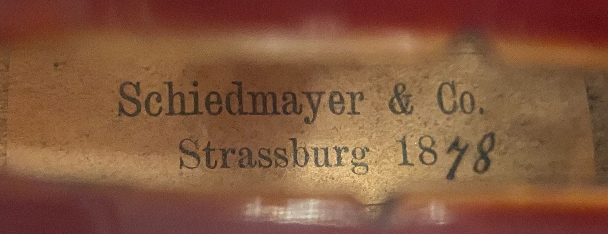 Neuner and Hornsteiner Violin 1878-16