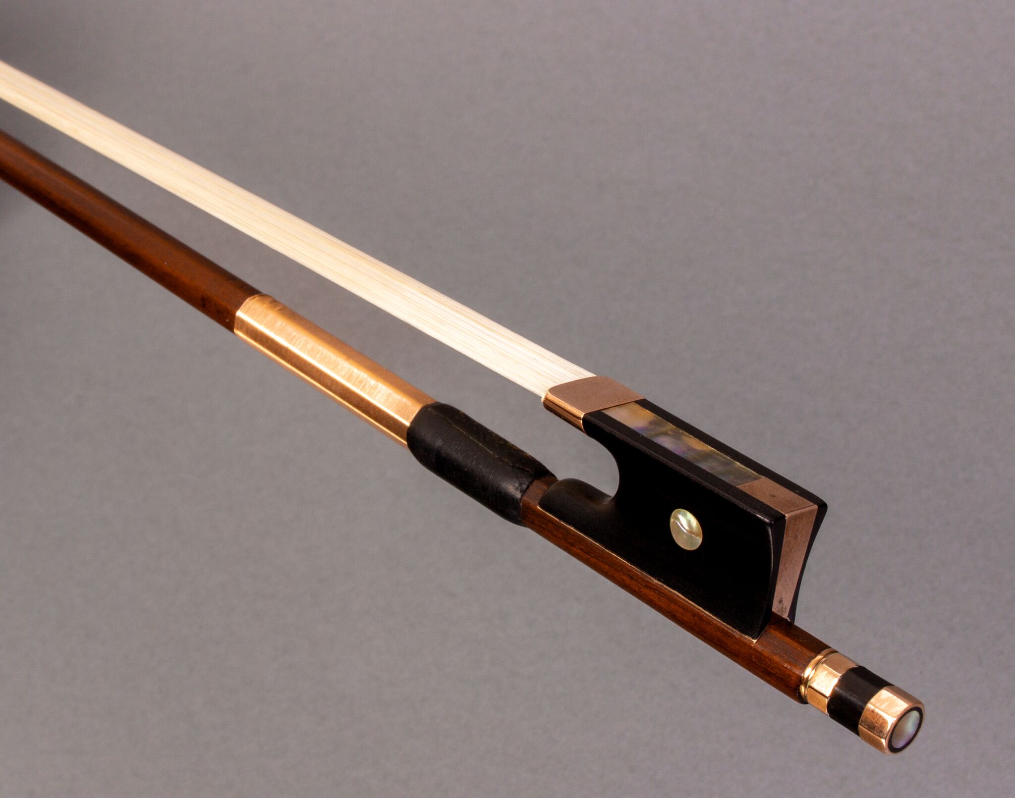 François Nicolas Voirin Violin Bow Gold Mounted-25