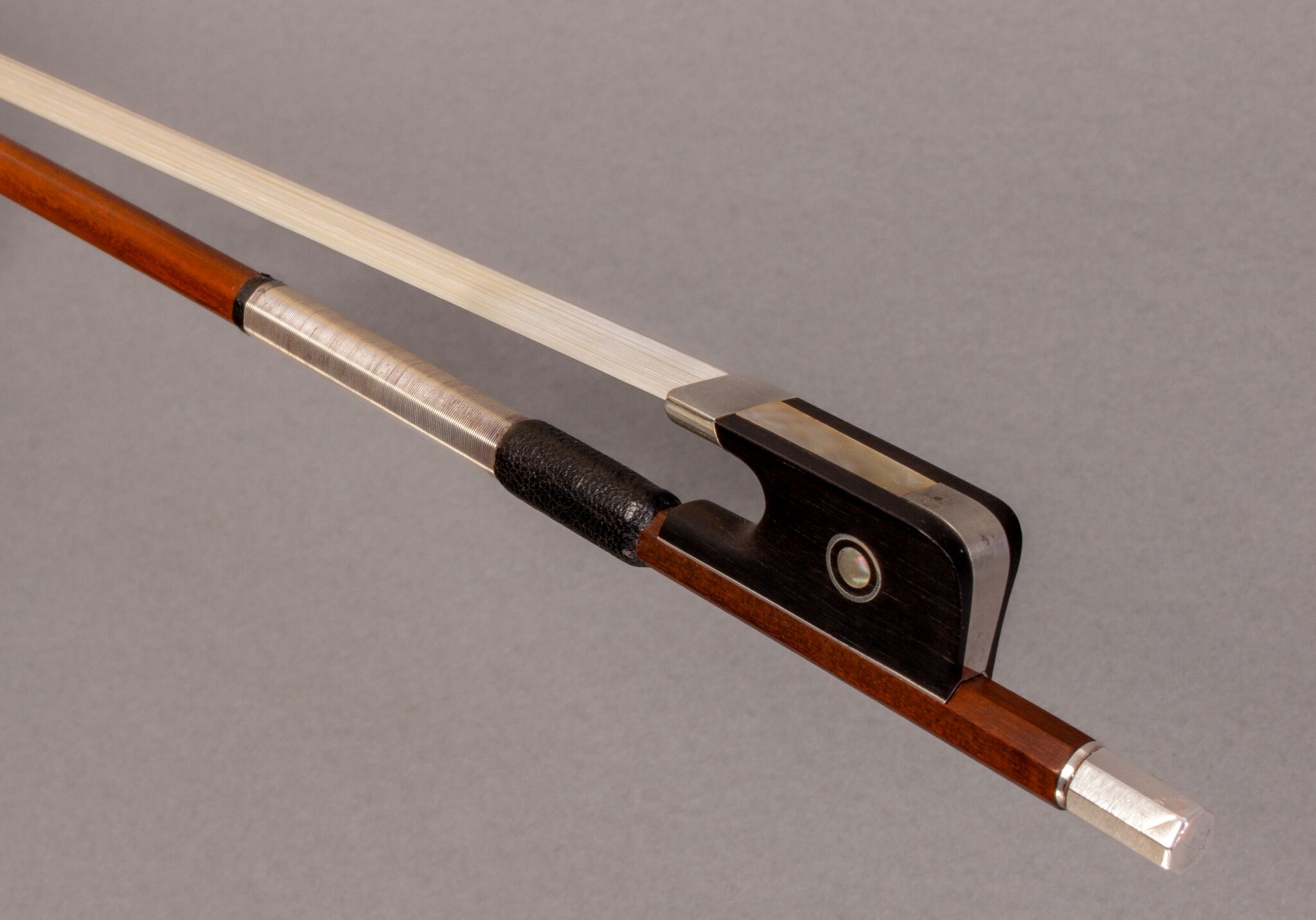 Victor François Fétique Violin Bow Silver Mounted-10