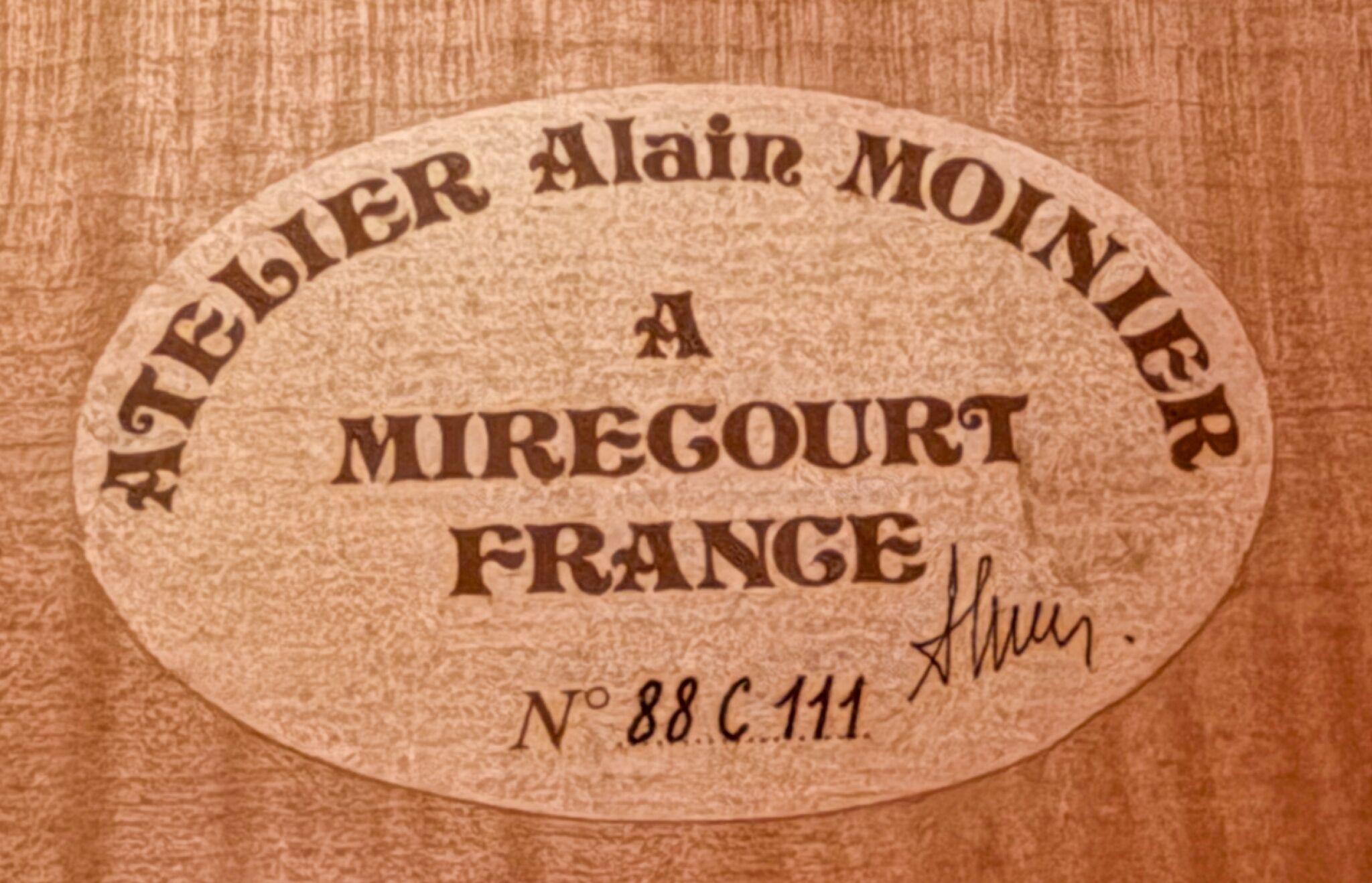 Alain Moinier Cello - Mirecourt circa 1995-19