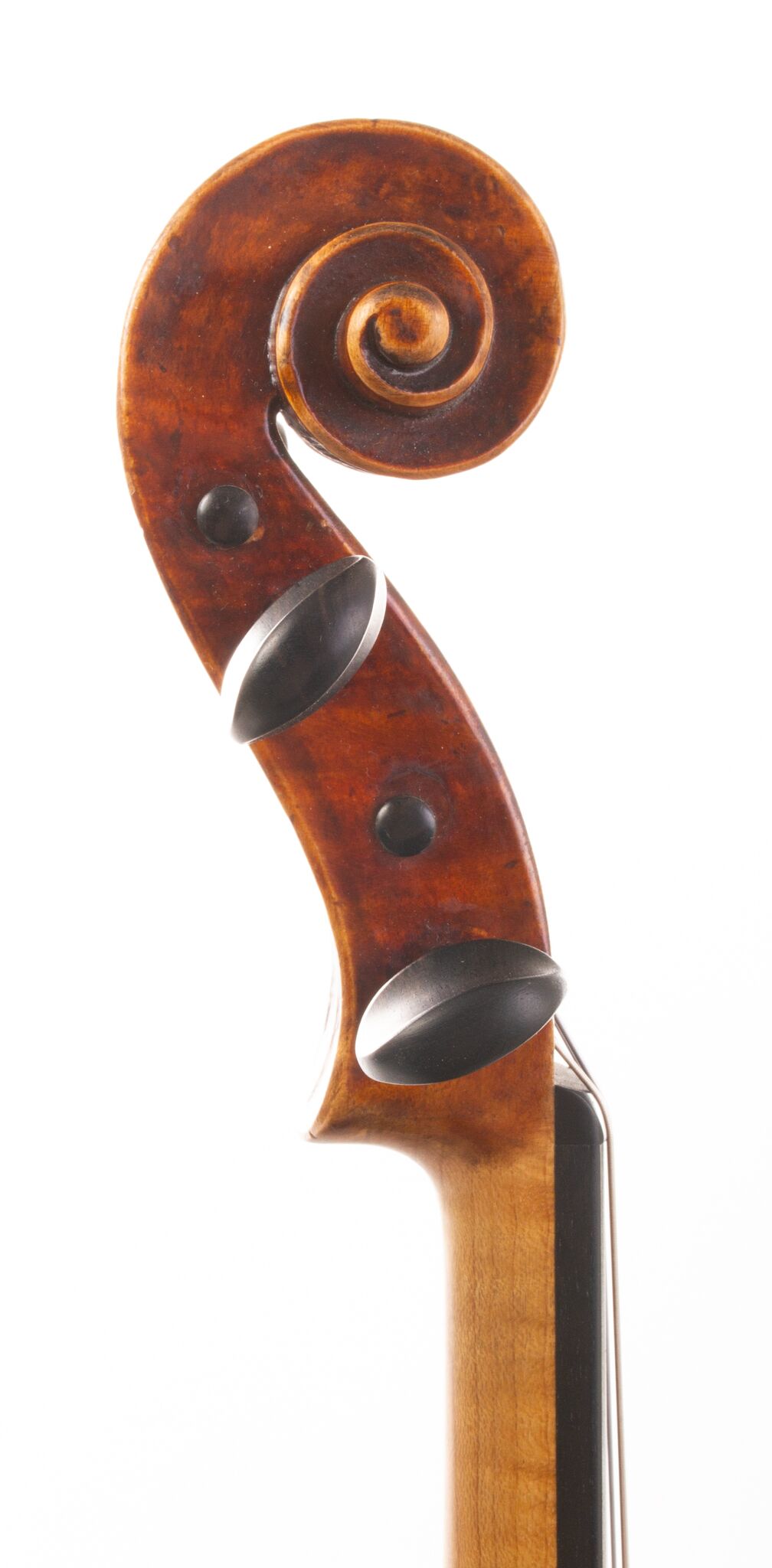 German Violin repaired A.B. Clark - Richmond, INd 1897-03