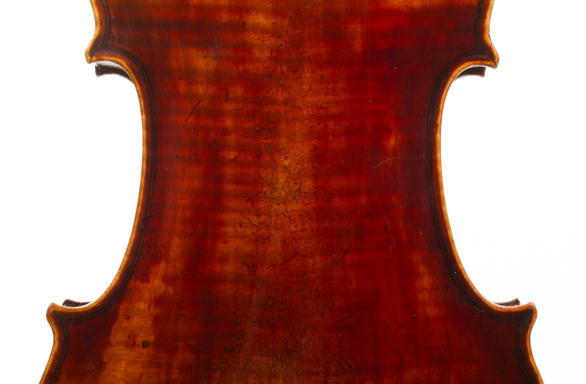 German Violin repaired A.B. Clark - Richmond, INd 1897-10