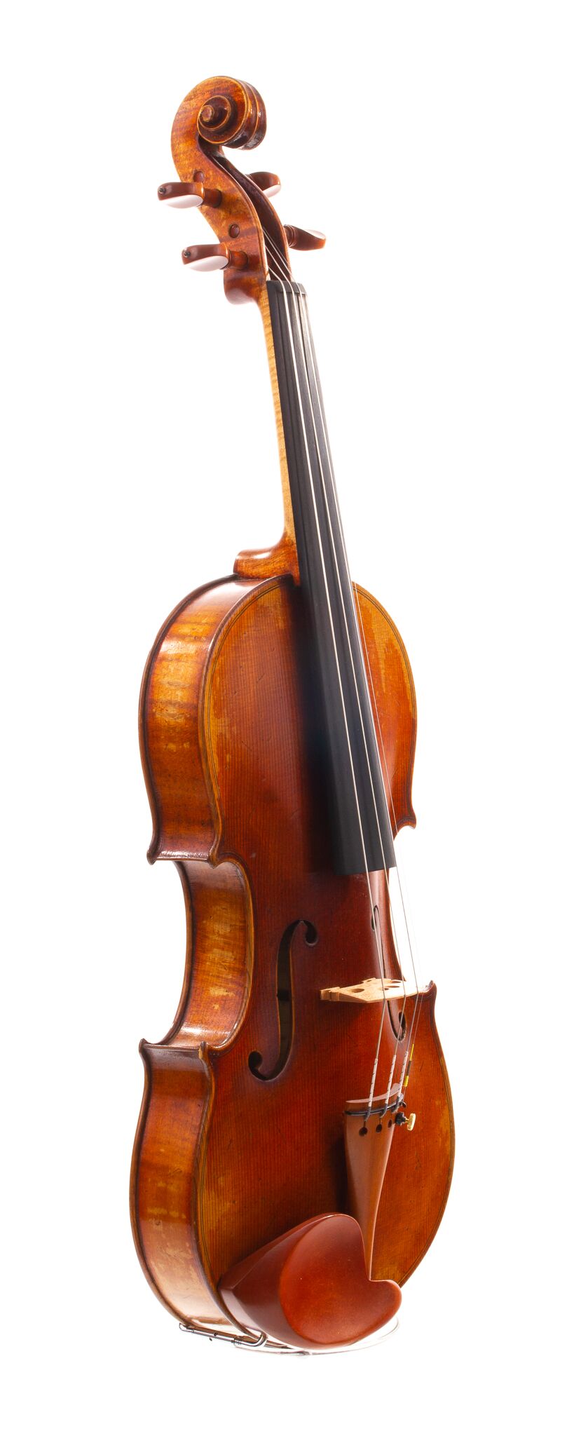 ★A German Old Violin c:1920 Unlabeled German Violin circa 1920