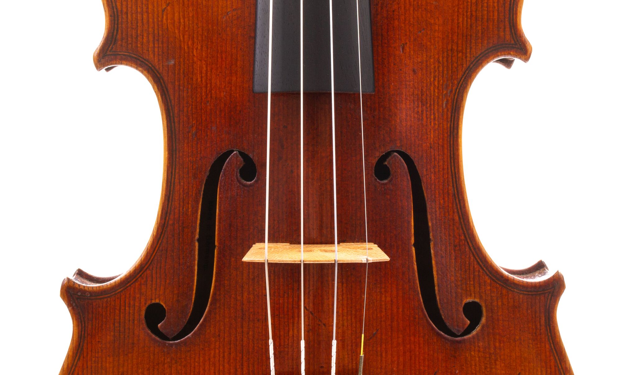★A German Old Violin c:1920 Unlabeled German Violin circa 1920