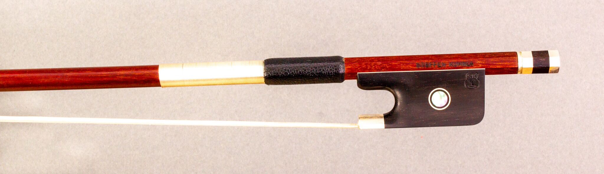 Steffen Kuhnla Silver Mounted Cello Bow 80,94-7