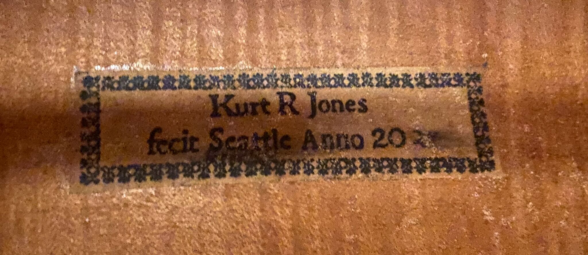 jones cello label