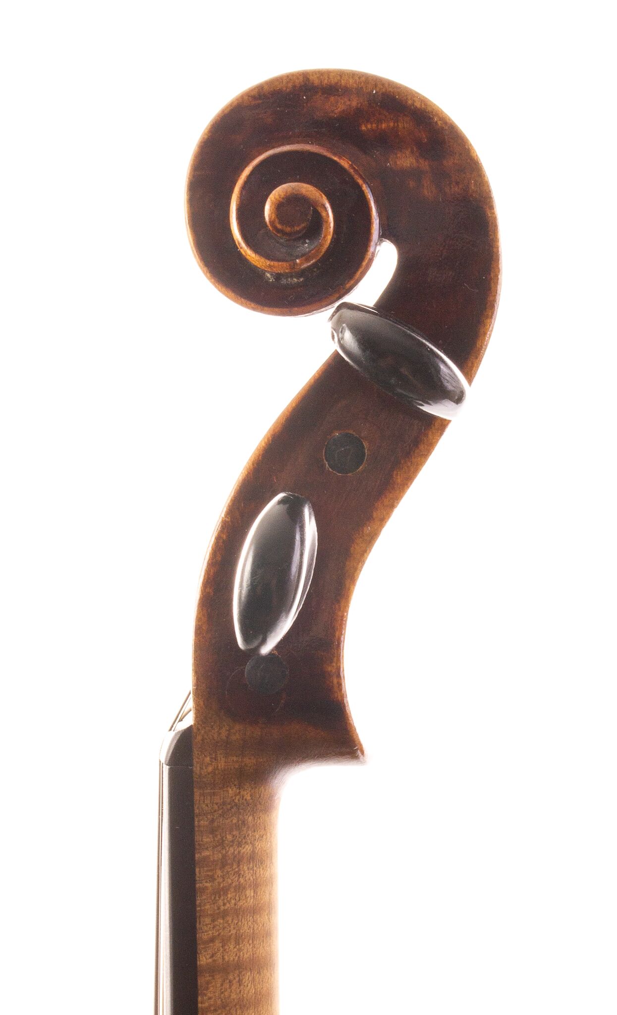 German Violin repaired AE Fisher – circa 1800 1-4