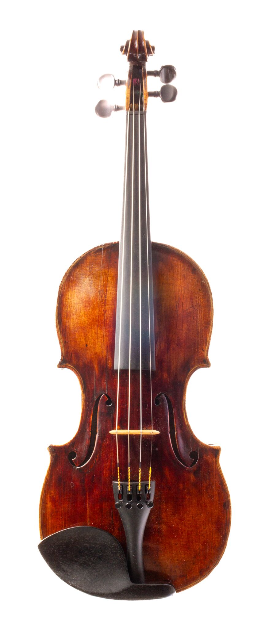 German Violin repaired AE Fisher – circa 1800 1-6-2