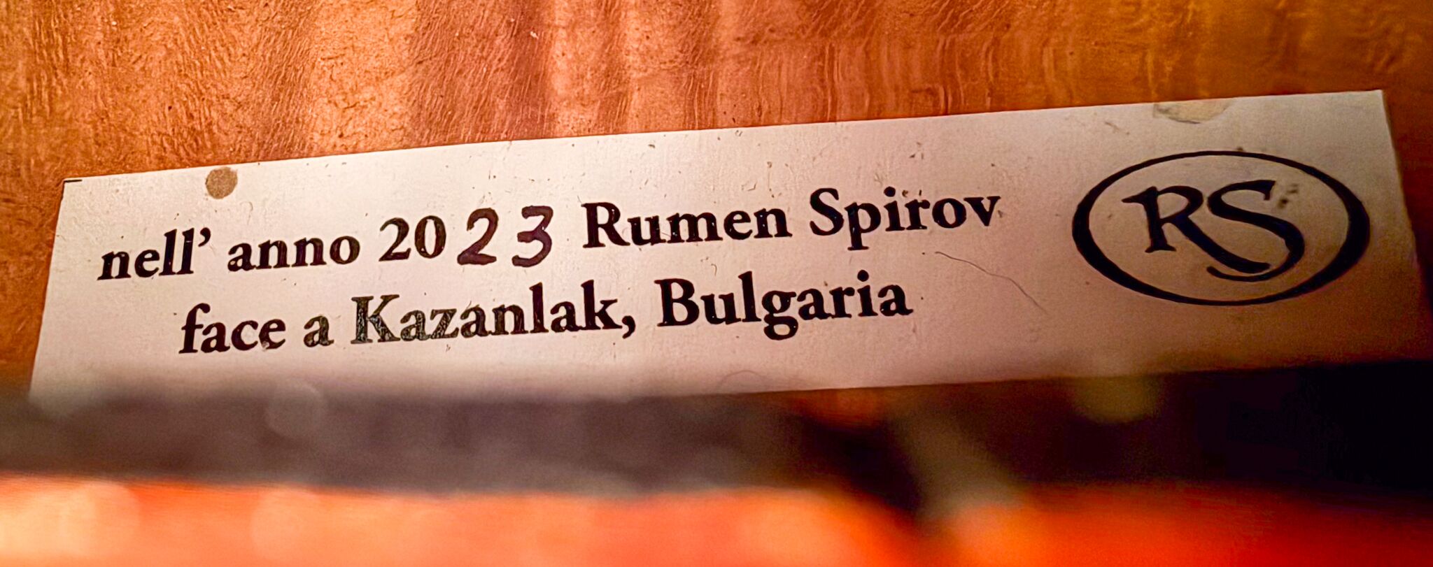 R. Spirov Violin - Kazanlak 2023